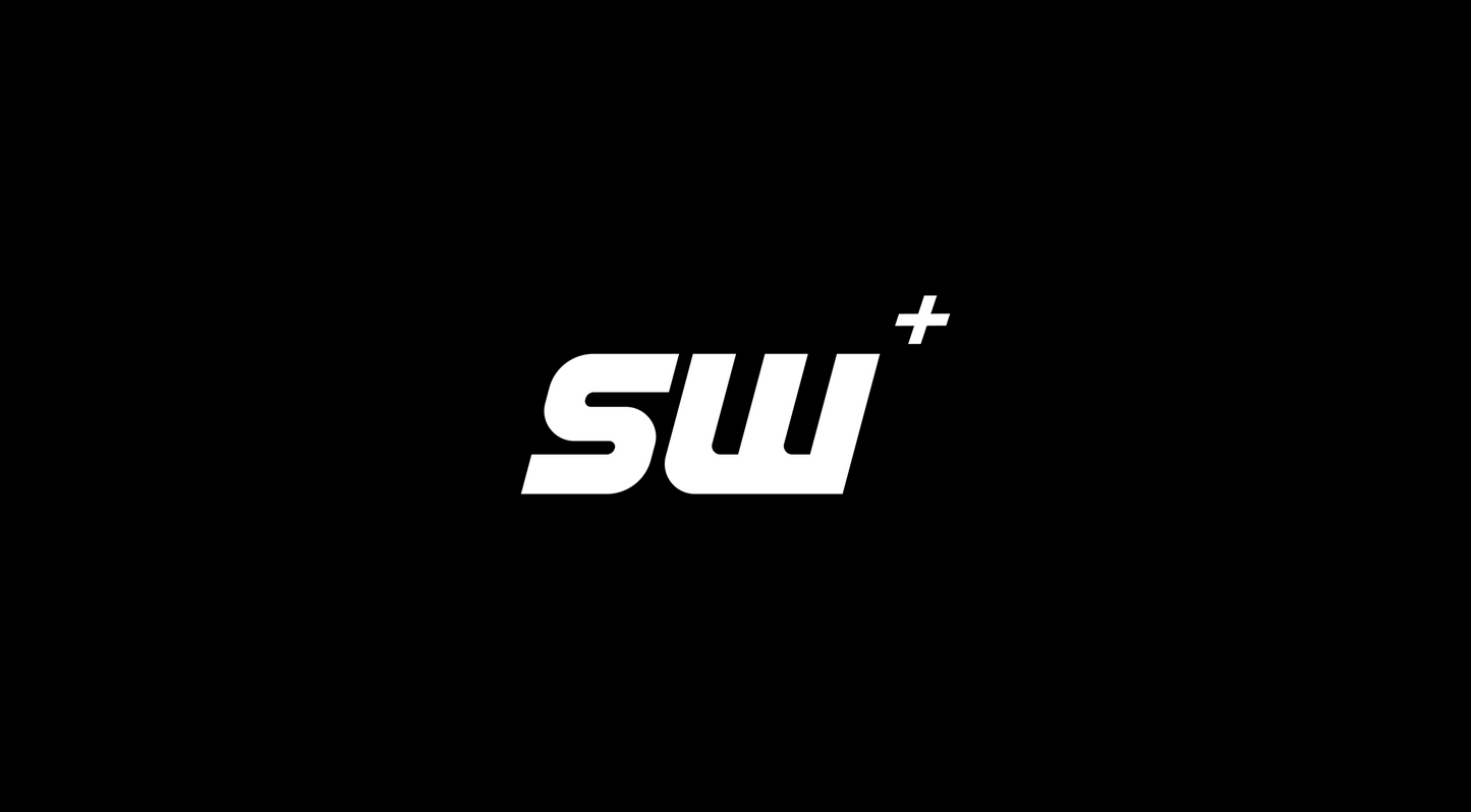 SW+ Sweatbands - Blue and Black