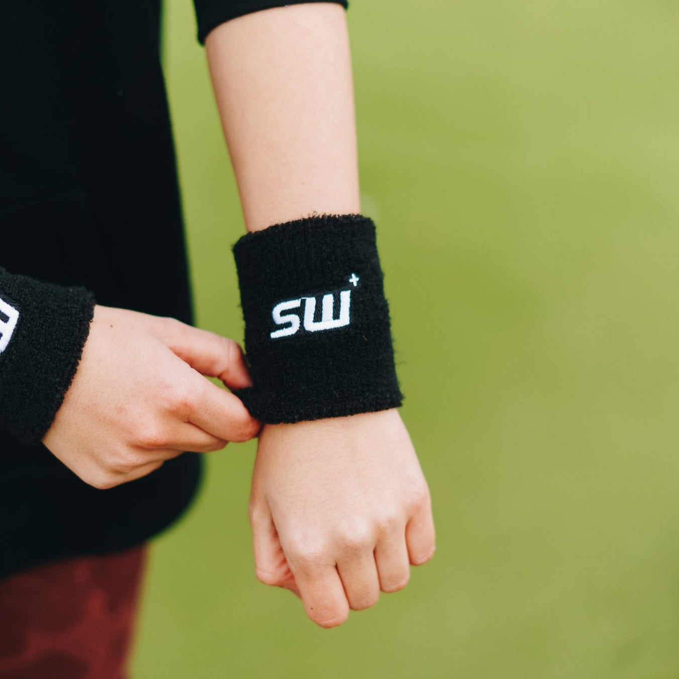 SW+ Sweatbands - Black