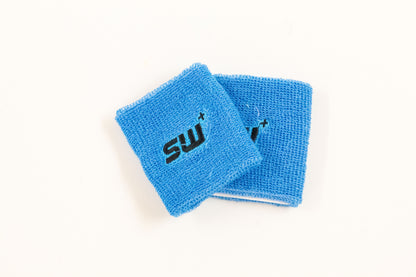 SW+ Sweatbands - Blue and Black