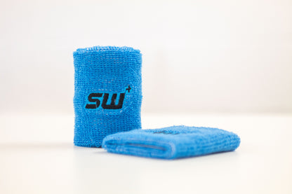 SW+ Sweatbands - Blue and Black