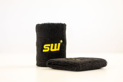 SW+ Sweatbands - Black and Yellow