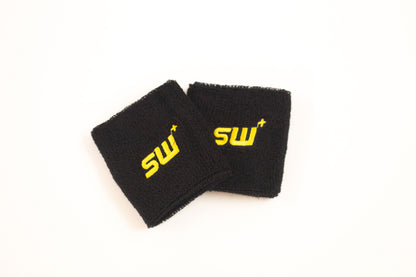 SW+ Sweatbands - Black and Yellow