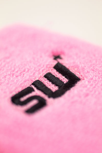 SW+ Sweatbands - Pink and Black