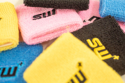 SW+ Sweatbands - Pink and Black